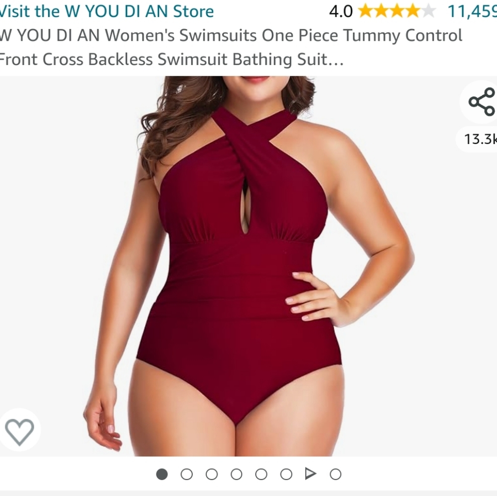 Yup Di An Swimsuit in Wine
